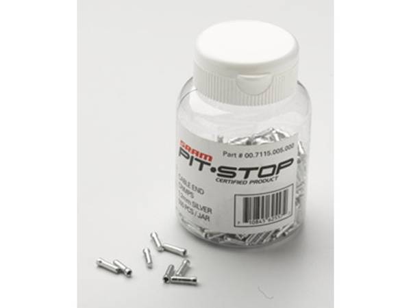 Hovedbilde SRAM Brake cable end crimps Ø1,8 mm Silver