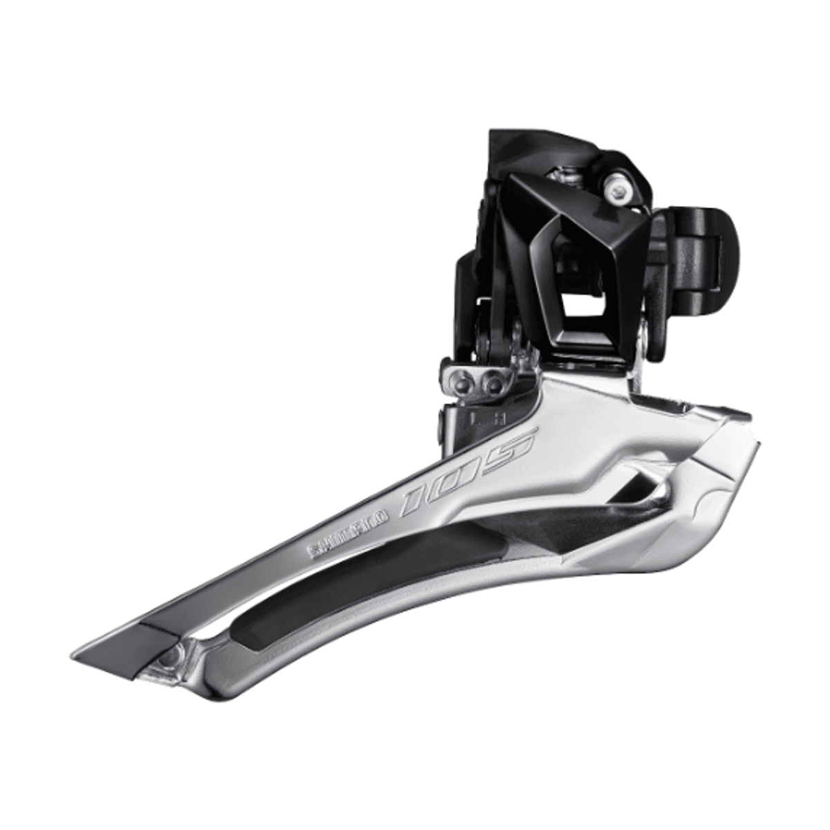 SHIMANO 105 Krankgir FD-R7000-B Dobbel med nedsving Båndtype L (34,9 mm) Svart