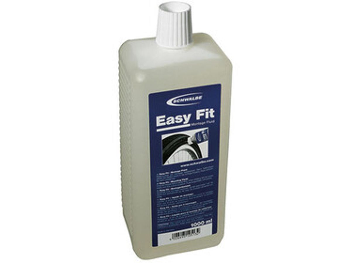 SCHWALBE Montage fluid refill Easy fit - Montage fluid refill Special assembly liquid for bicycle tires with a practical sponge applicator 1000 ml